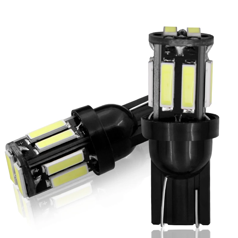1 шт. W5W 10 7020 SMD автомобильный T10 светодиодный 194 168 сменный клиновидный обратный