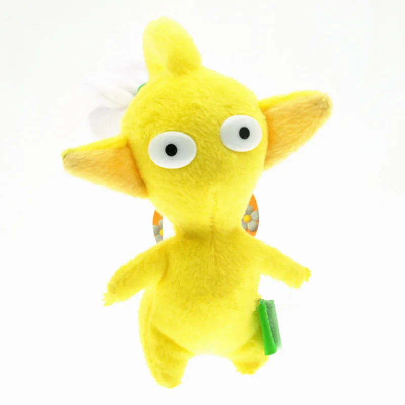 Плюшевые игрушки Pikmin с желтым цветком из мультфильма Bulborb Chappy 2 шт./лот|Персонажи