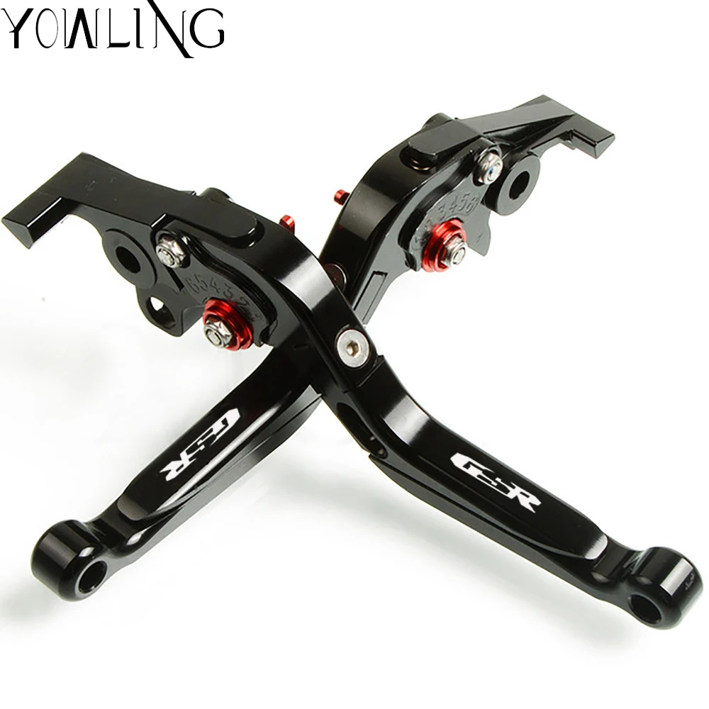 

Motorcycle Brakes Lever Clutch Lever CNC Adjustable brake clutch levers For SUZUKI GSXR600 GSXR750 GSXR 600 750 K4 K5 2004 2005