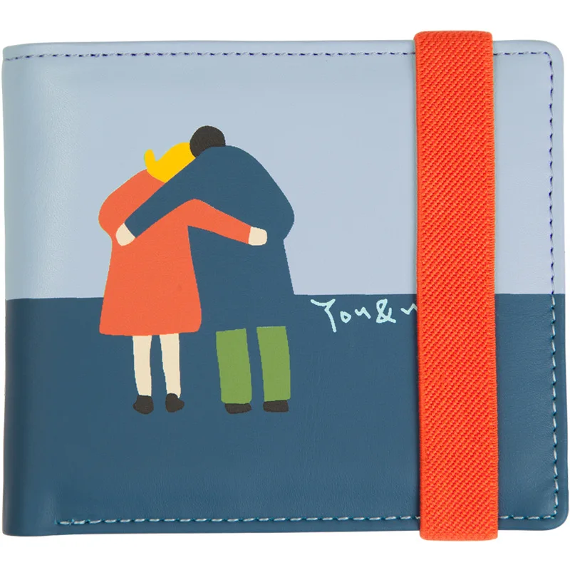 YIZISTORE Women Wallet Original PU Leather Short Wallets Lady Purses Female Unisex Mini Clutch Card Holder | Багаж и сумки