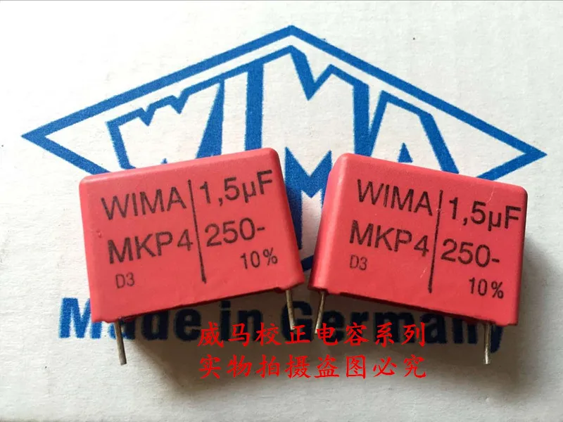 2020 hot sale 10pcs/20pcs Germany WIMA MKP4 250V 1.5UF 250V 155 P: 22.5mm Audio capacitor free shipping