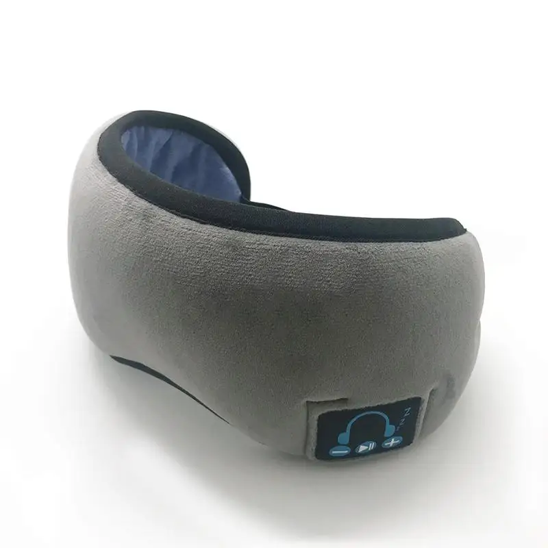 Новые наушники для сна маска для сна с Bluetooth Беспроводная Bluetooth маска для сна Наушники со встроенными динамиками Mic Handsfree