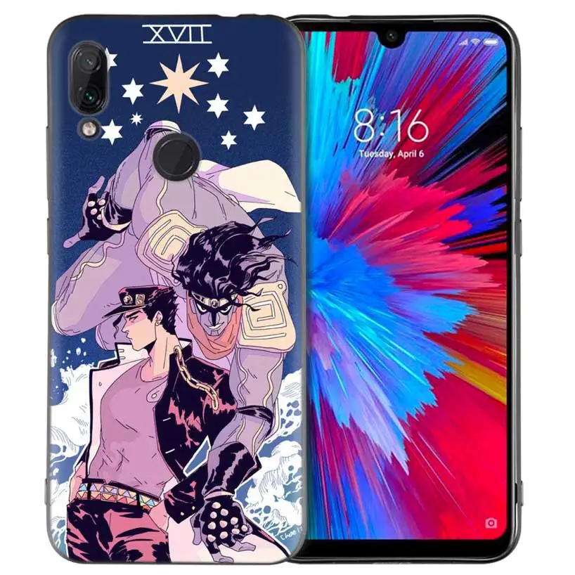 02 JoJo Необычные Приключения силиконовый чехол для Xiaomi Mi 9 8 Play A1 A2 Redmi Note 7 6 6A 5 Plus S2 GO Lite Pro Pocophone F1 - Цвет: 02