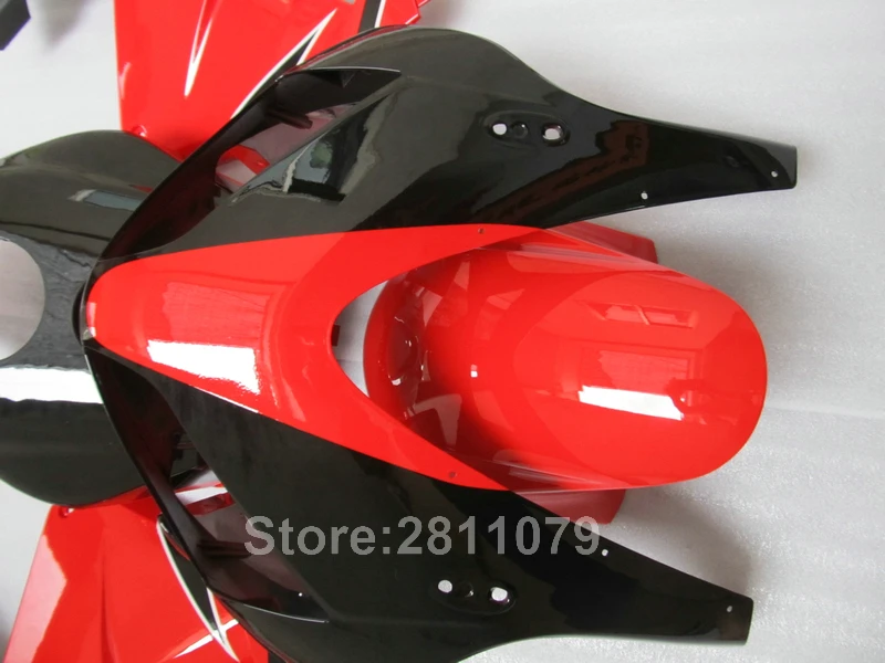 Литье под давлением лидер продаж комплект обтекателей для Honda CBR600RR 03 04 красных и