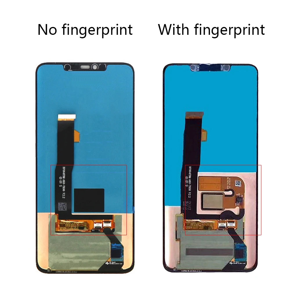 С отпечатком пальца 6 39 &quotсупер AMOLED для HUAWEI Mate 20 Pro LCD сенсорный экран с рамкой