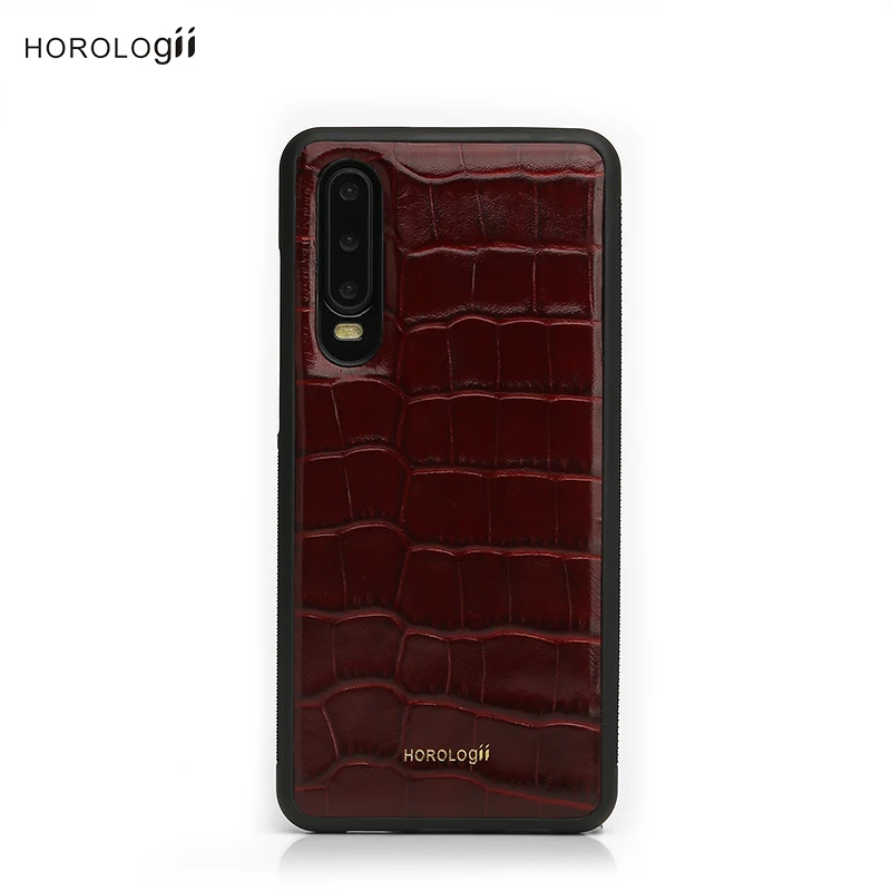 

Роскошный итальянский кожаный чехол для Huawei P40 Pro с именем под заказ