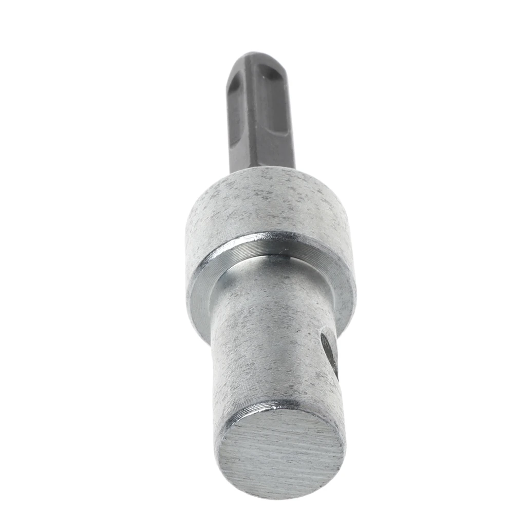

4 Square Pits Drill Bit Adapter For Electric Hammer Convert to Earth Auger Head Connector Tool
