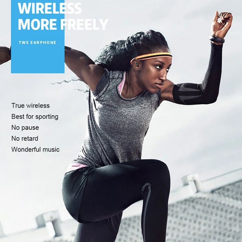 5 0 Мини Bluetooth наушники TWS беспроводная гарнитура с микрофоном стерео беспроводные