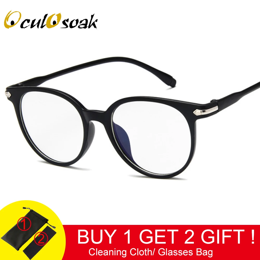 

2019 Spectacle frame cat eye Glasses frame clear lens Women brand Eyewear optical frames myopia nerd black blue eyeglasses frame