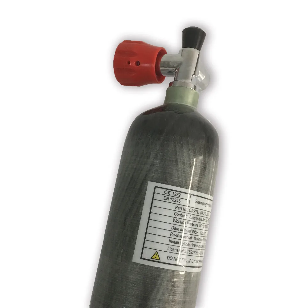 AC10211 пневматический пистолет 2L Co2 адаптер цилиндр для охоты 4500psi Пневматические