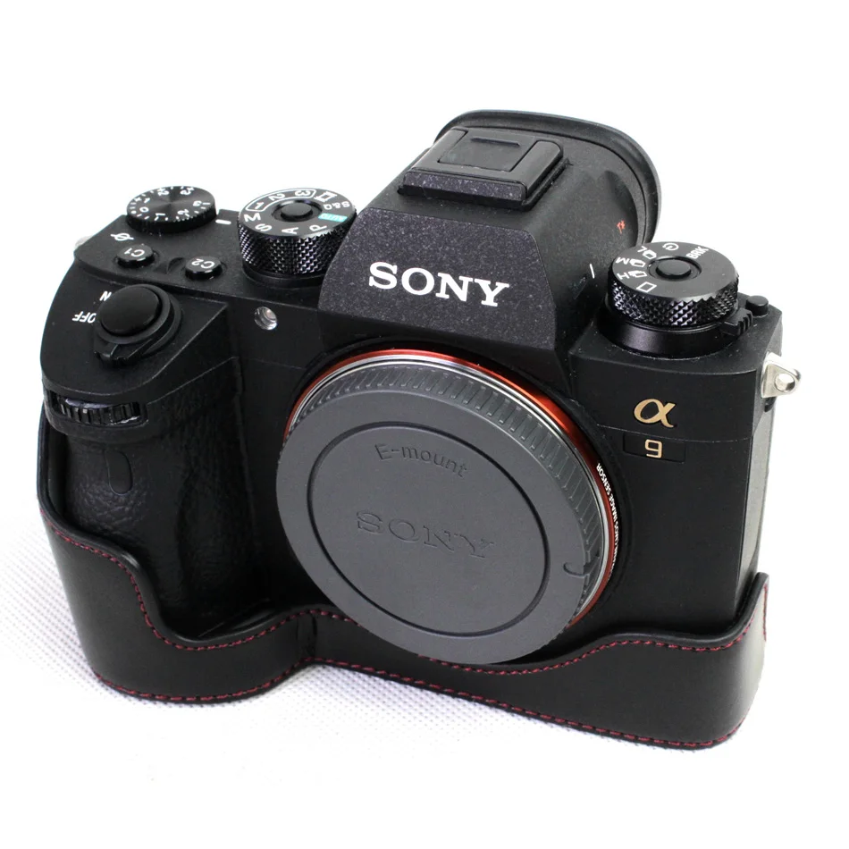 Высококачественный чехол из искусственной кожи для фотоаппарата Sony alpha a9|Сумки