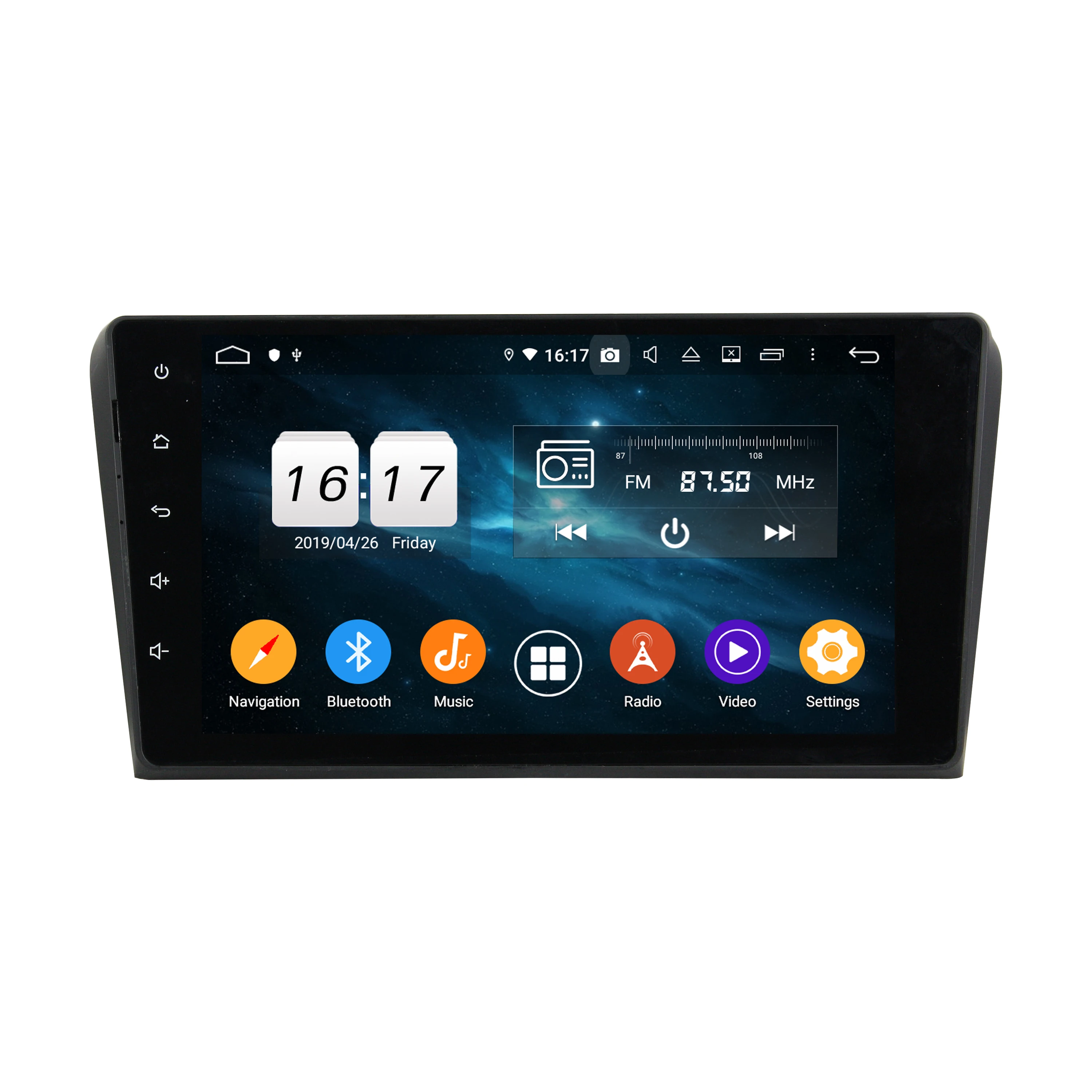 Автомобильный DVD плеер PX6 6 ядер 4 Гб + 64 ГБ 9 дюймов Android 10 для Mazda 3 2004 2009 DSP стерео