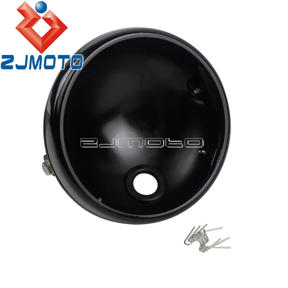 Универсальный хром кольцо мотоцикл 7 &quotс круглой головкой светильник