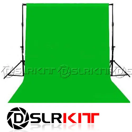 

Зеленый муслиновый фон DSLRKIT для студийной фотосъемки, 1,8x2,8 м