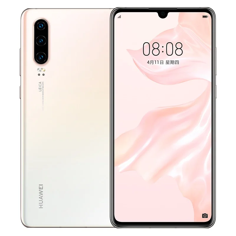 Официальный мобильный телефон Huawei P30 6 1 дюймовый oled экран 8 ГБ ОЗУ Поддержка карты