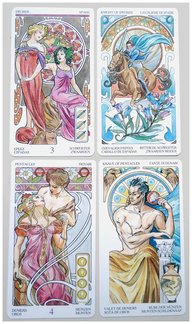 Английский для новой версии tarot в стиле модерн карточная настольная игра карты Таро