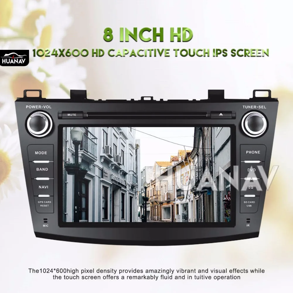 Автомобильный DVD мультимедийный плеер для Mazda 3 Axela 2009-2013 Android 8 0/Android 7 1 ''Авто
