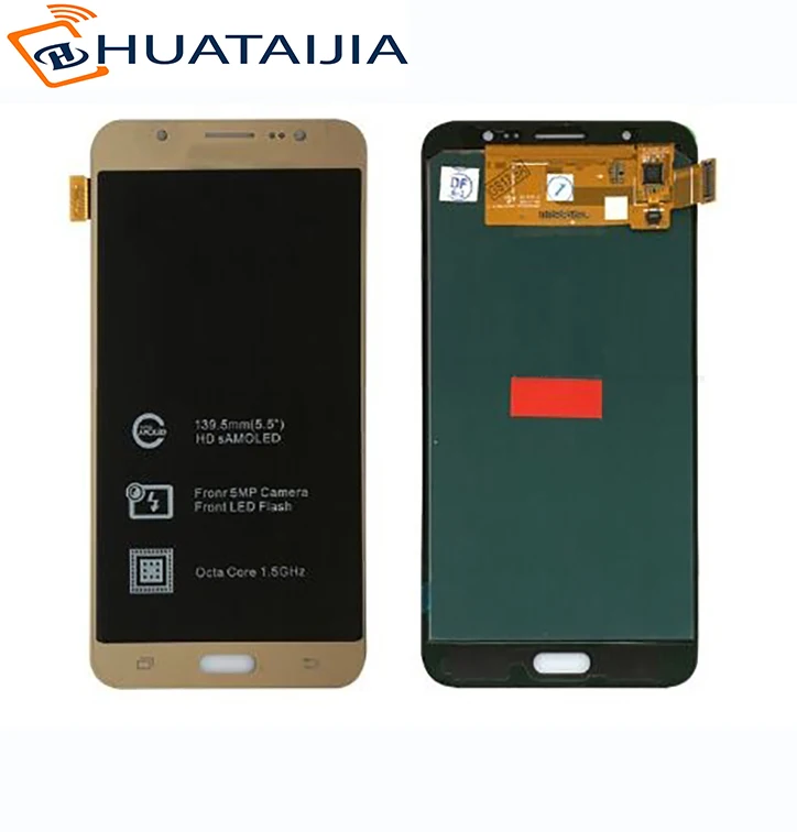 Новый дизайн, ЖК-экран для Samsung galaxy j7109, J7108, внешний дисплей с сенсорным экраном, детали в сборе, аксессуары