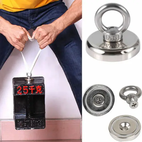 Магнитный Крючок для восстановления Сильный крючок морской рыбалки Поиск