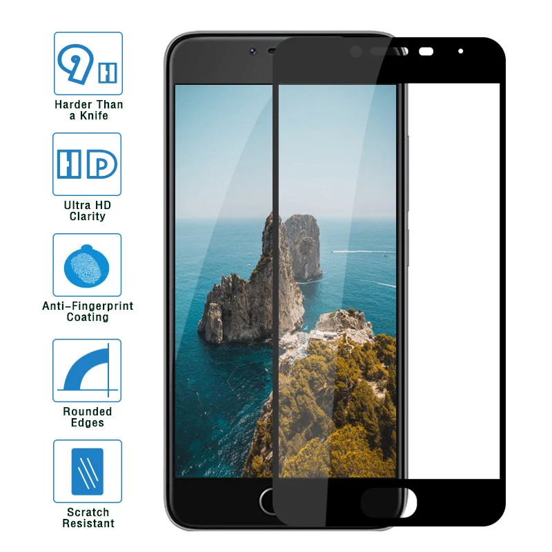 Для Meizu M3 Mini/M3S Mini защита экрана закаленное стекло M3S Взрывозащищенная пленка
