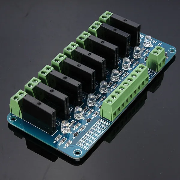 Плата релейного модуля Sainsmart 8 каналов 5 В OMRON SSR 4|omron ssr|solid state relaystate relay module |