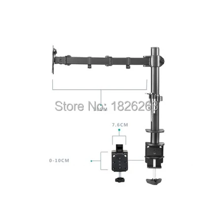 Настольная прижимная подставка M051 с полным движением/втулка 10 &quot 27&quot держатель