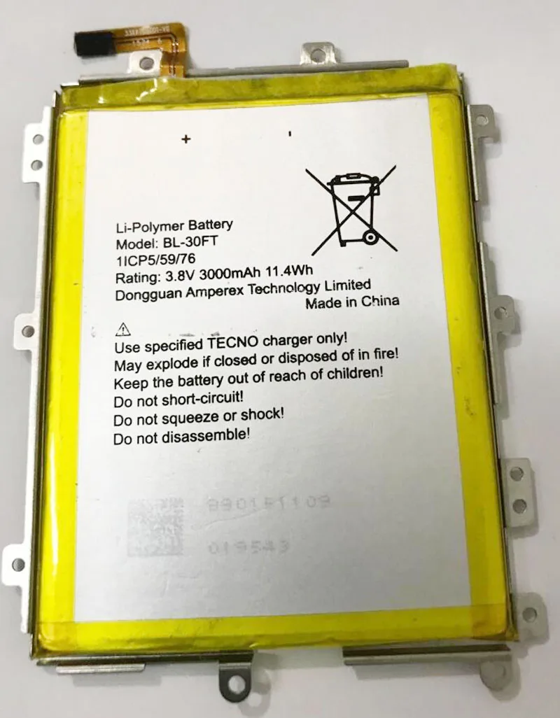 GeLar 3 8 V 3000mAh BL 30FT Сменный аккумулятор для мобильного телефона INFINIX|Аккумуляторы