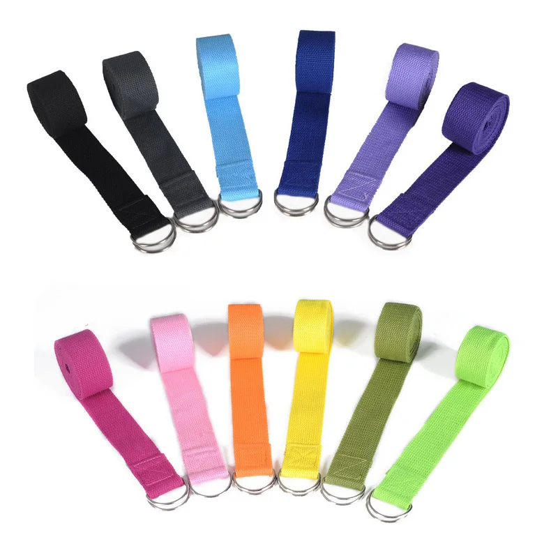 Новинка женский эластичный ремень для йоги d образное кольцо пояс фитнеса