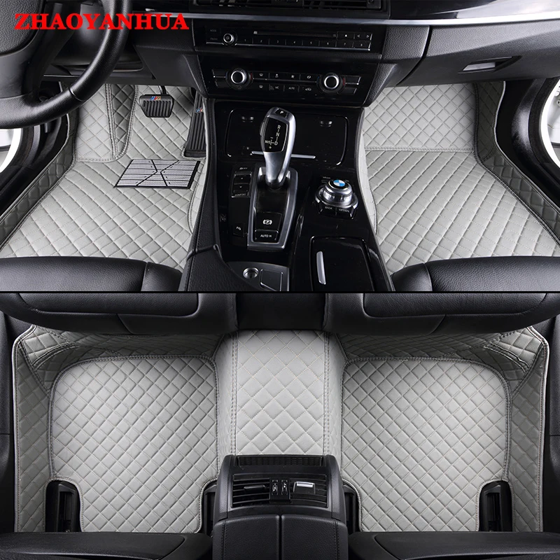 Автомобильные коврики ZHAOYANHUA для Toyota RAV4 prado Corolla Prius land cruiser Zelas Reiz Yaris Sequoia стильные