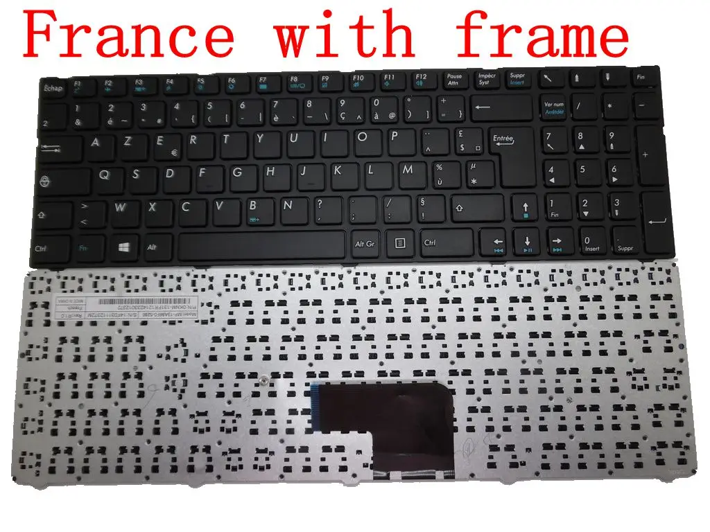 Laptop Keyboard For Medion E7223 E7225 E7226 E7227 Black With Frame V150062AS6 MP-13A83U4-5286 MP-13A83US-5281 OKN0-CN1UI11 | Компьютеры и