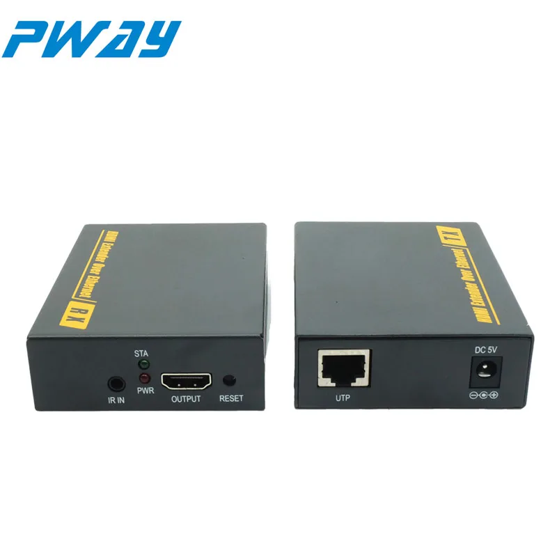 HDMI удлинитель IP с поддержкой 120 м от 1 до многих возможностей и дистанционным ИК