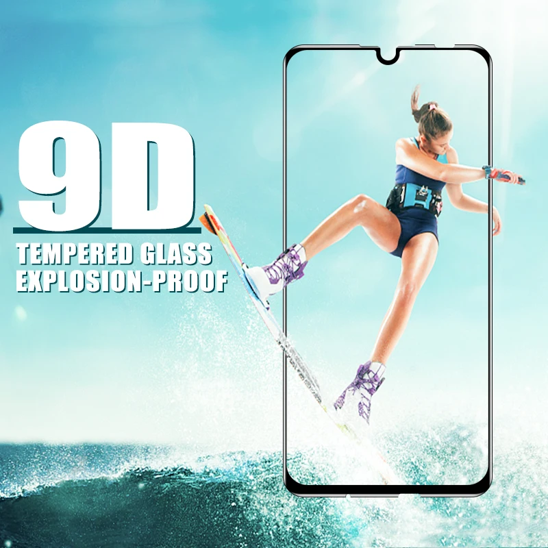 9D закаленное стекло для Samsung Galaxy A10 A20 A30 A40 A50 A60 A70 A80 A90 A7 2018 защита экрана M10 M20 M30