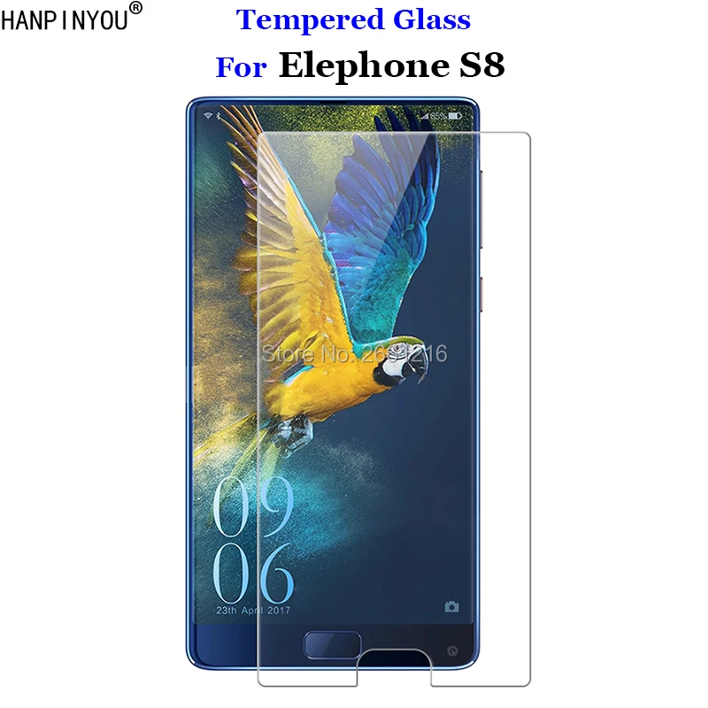 Для Elephone S8 закаленное стекло 9H 2.5D Премиум Защитная пленка для S 8 6 0&quot|screen protector