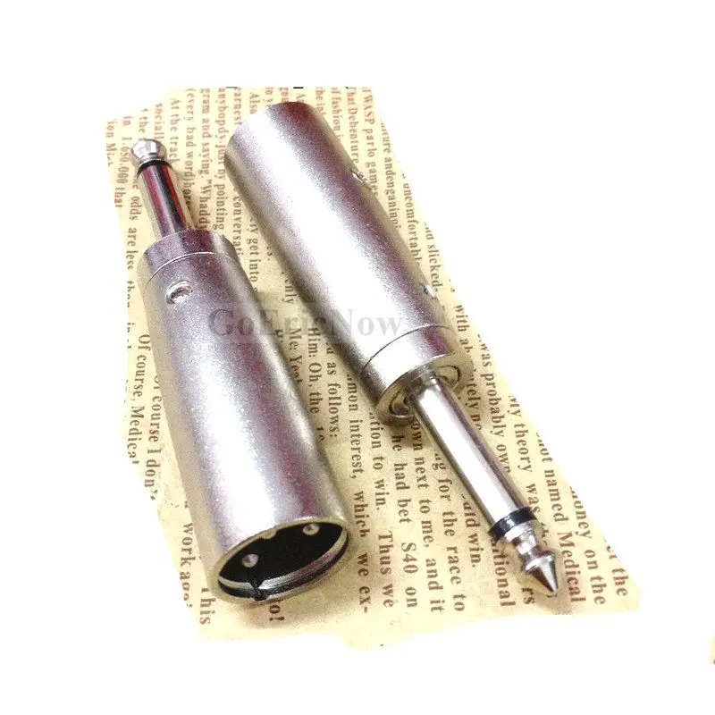 1 шт. XLR мужской/женский/мужской 6 35 мм/6 5 мм Jack привести разъем микрофона