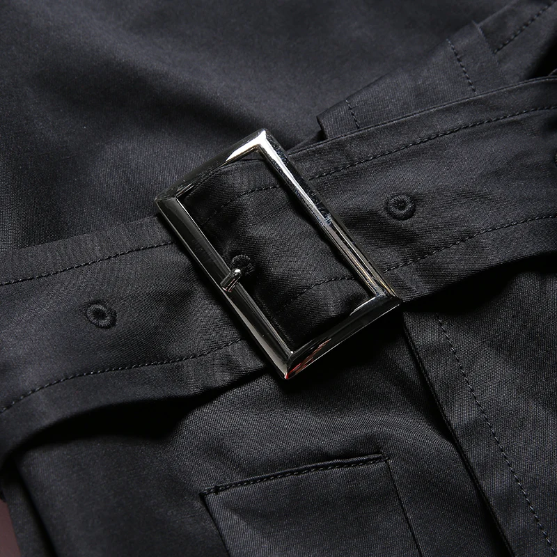 2018 новые осенние модные женские классический двубортный Тренч с закатанными