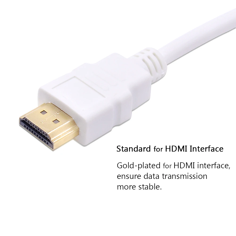 CHIPAL HD 1080P HDMI2VGA адаптер кабель для HDMI в VGA конвертер настольного ноутбука все одном
