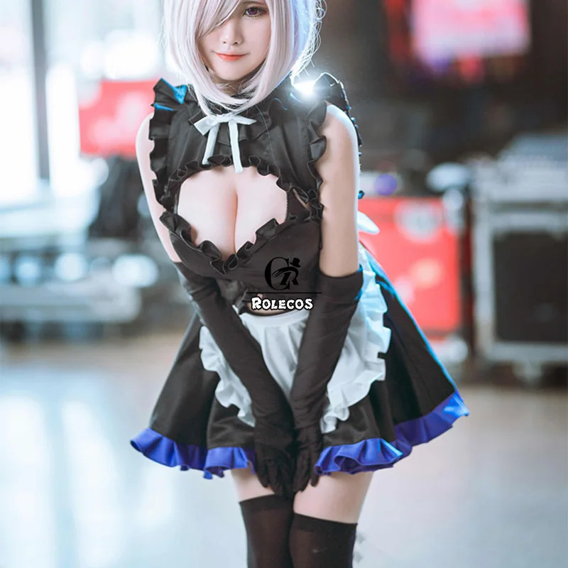 Косплей костюм ROLECOS с принтом &quotFate&quot Мэтью кириэлит FGO платье горничной Fate Stay Night
