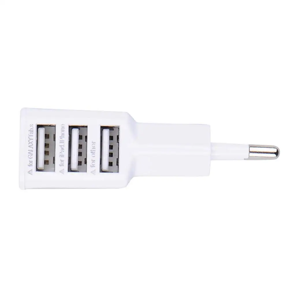 Группа Vertical 3 порта 5В 2а USB настенное зарядное устройство адаптер ЕС вилка