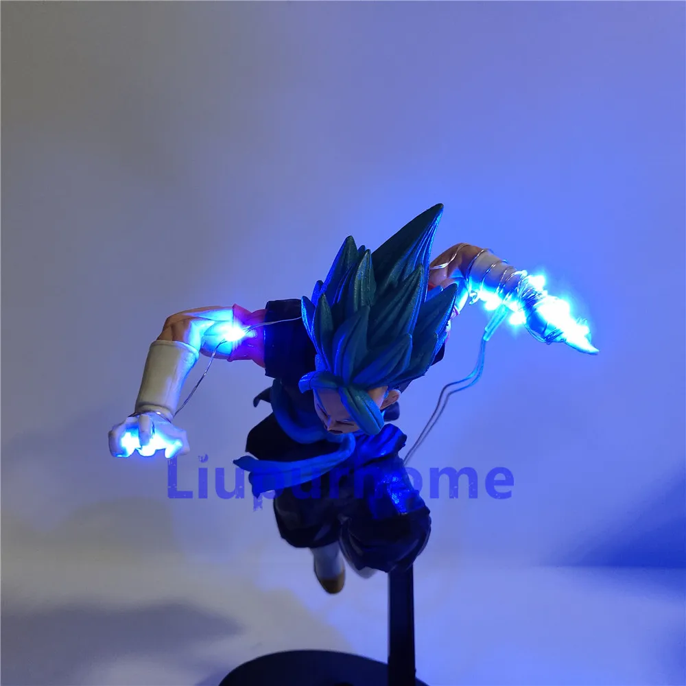 Фигурки героев аниме Super Saiyan God Vegetto Led Night светильник эволюционная модель