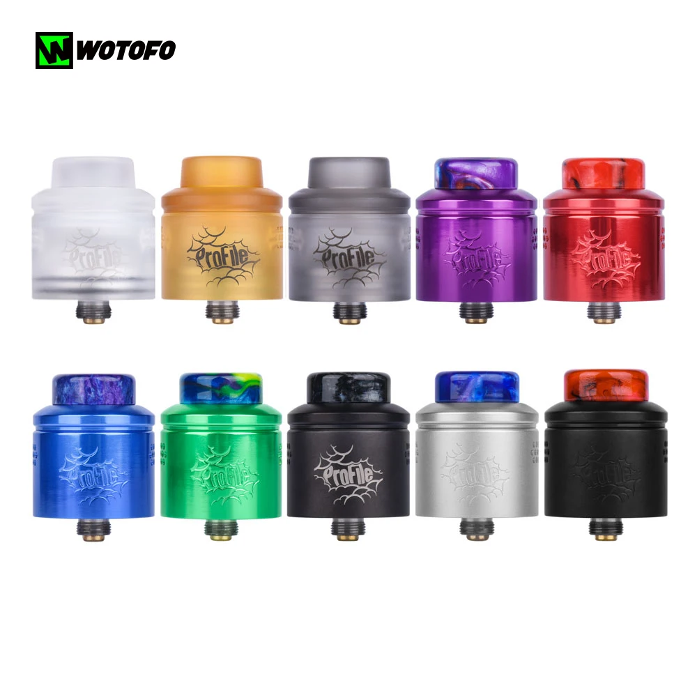 Оригинальный RDA атомайзер Wotofo с хлопковым и сетчатым баком для вейпа Rebuild Dripping 510