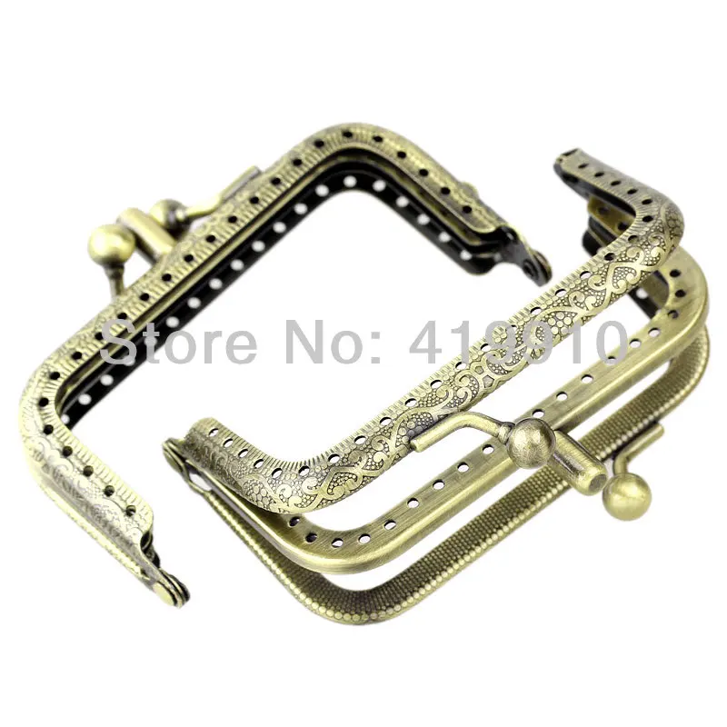 Бесплатная Shipping-2PC металлическая оправа Kiss ручка с замком ручная работа шар для