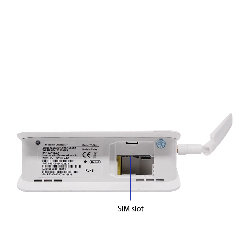 Yeacomm P25 IDU разблокированный 300 мбит/с беспроводной мобильный 4G крытый LTE CPE WiFi маршрутизатор с слотом для sim-карты и внешней антенной