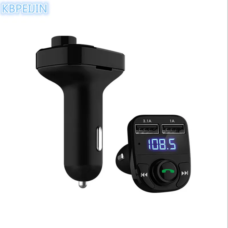 

Car 5V 4.1A Dual USB Charger MP3 Audio Player Bluetooth Transmitter for Porsche cayenne macan key 911 panamera boxster 997 996