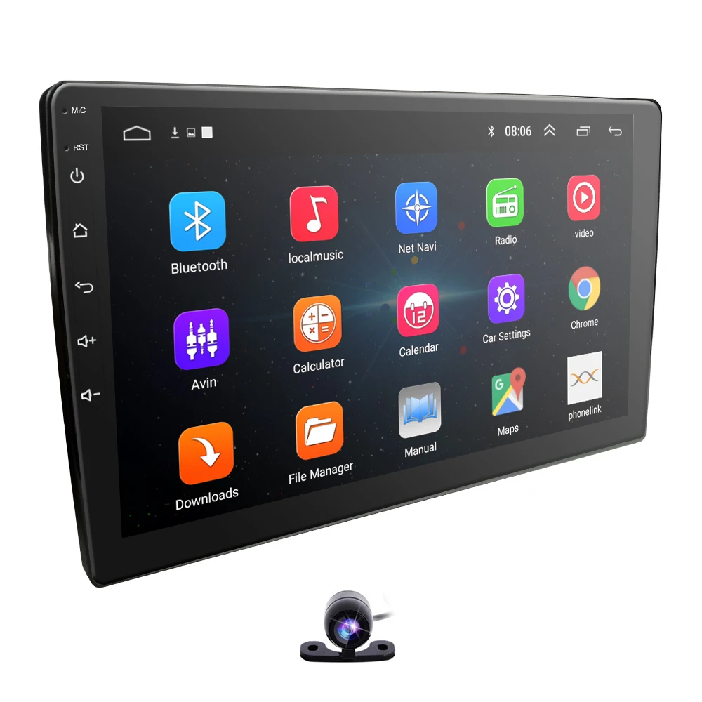 1G+ 16G Android 9,0 4G Автомагнитола для " Универсальный сменный автомобильный dvd-плеер gps navi 2 din автомобильный аксессуар