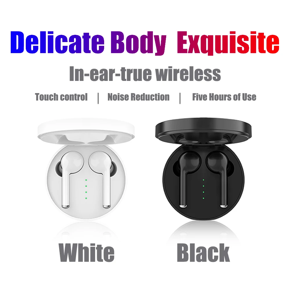 TWS Bluetooth 5 0 наушники стерео Спортивные Беспроводные вкладыши двойной микрофон в
