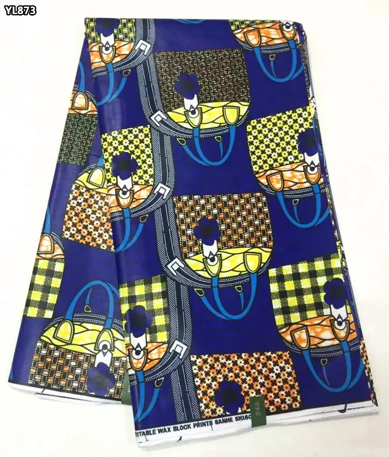 Ankara veritable wax fabric high quality Nigerian 100% cotton hot sale African printed for garment YL875 | Дом и сад