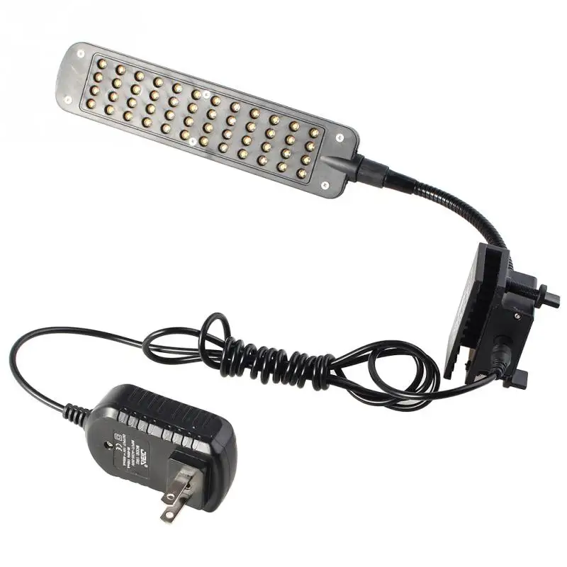48 LED White&amp Blue Light 3 Mode Fish Tank Aquarium Clip Lamp Adjustable Soft Arm | Дом и сад