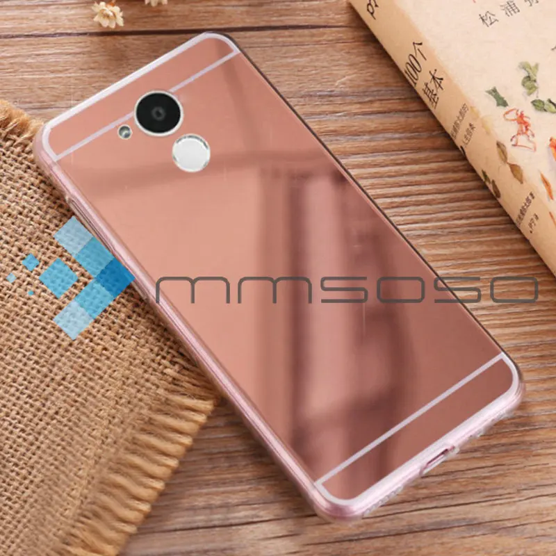 Чехол для Huawei Honor 6A 6C Pro роскошный зеркальный чехол из ТПУ телефона Мягкая