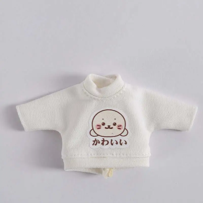 Ob11 obitsu 11 Одежда для кукол Толстовка 1/12 BJD одежда красивый узел свинка сестренка круглая голова платье аксессуары - Цвет: coat