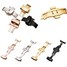 Застежка-бабочка для часов 12 мм 14 мм 16 мм 18 мм 20 мм 22 мм 24 мм